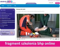 BHP szkolenie przez internet 